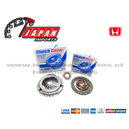 Kit de embrague Civic 1988 - 1991 200mm